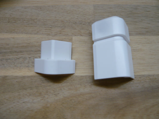 ベルティス　出隅キャップ・幅木7型　白