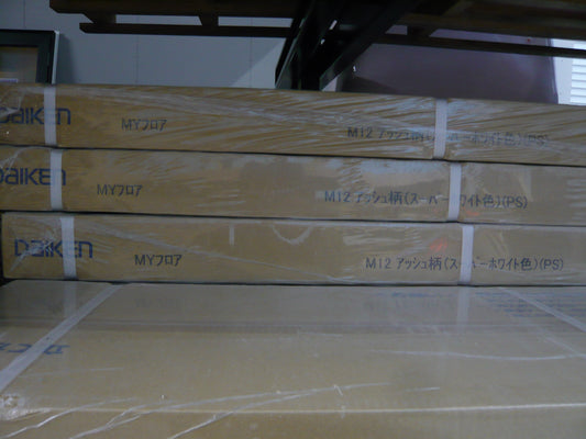 DAIKEN MYフロア　M12 アッシュ柄（スーパーホワイト色）